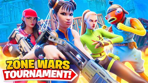 I Hosted A 50 Player Zone Wars Tournament For 100 In Fortnite Zone
