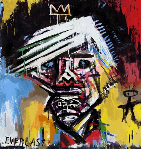 Basquiat Warhol Paintings