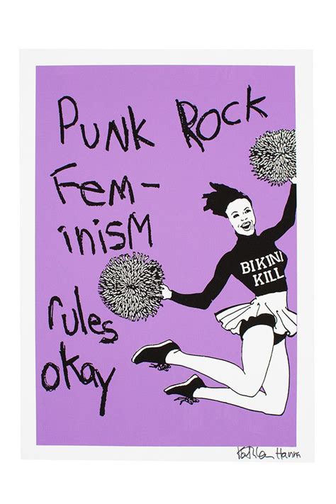 Bikini Kill Exclusively For Vfiles Punk Rock Cheer Poster Bikini Kill Punk Poster Cheer Posters
