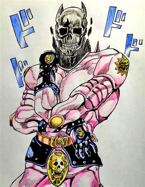 Killer Queen With A Skull For A Head Rstardustcrusaders