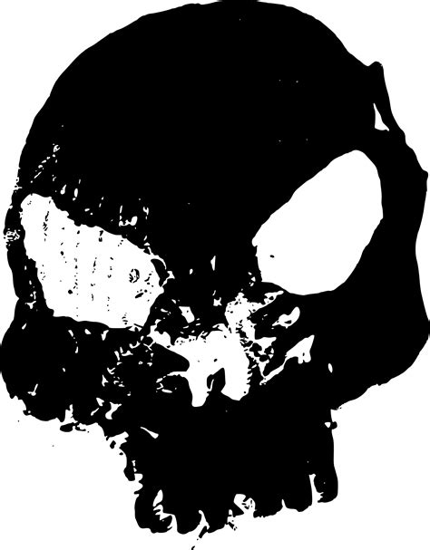 9 Grunge Halloween Skull Png Transparent