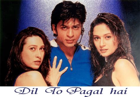 Dil To Pagal Hai Hindi Movie Hits Dialogues Lyrics Sharukh Khan Dtph