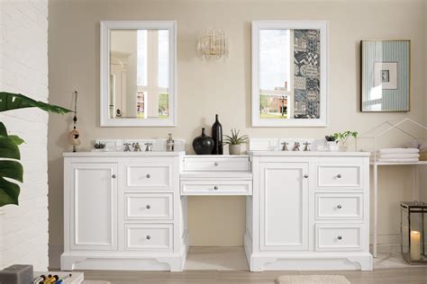 Right click to save picture or tap and hold for seven second if you. 94" De Soto Bright White Double Sink Bathroom Vanity