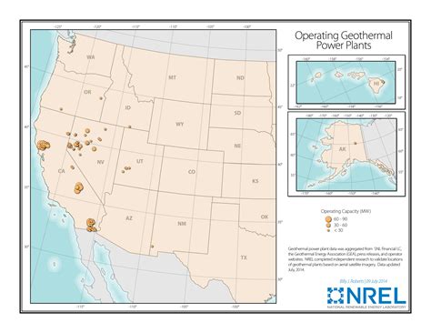 Geothermal Map Of The United States United States Map