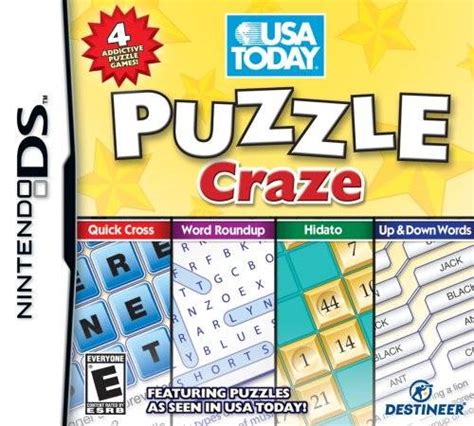 Usa Today Puzzle Craze Ds Game