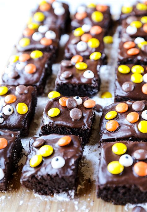 Easy Halloween Witches Brew Brownies