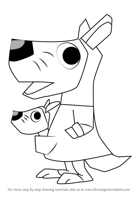 Learn How to Draw Marcy from Animal Crossing (Animal Crossing) Step by