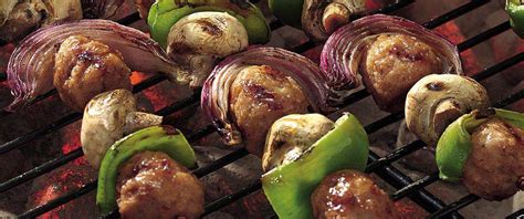 Mix remaining ingredients and pour over meatballs. Grilled Sweet and Sour Meatball Kabobs recipe from Betty ...