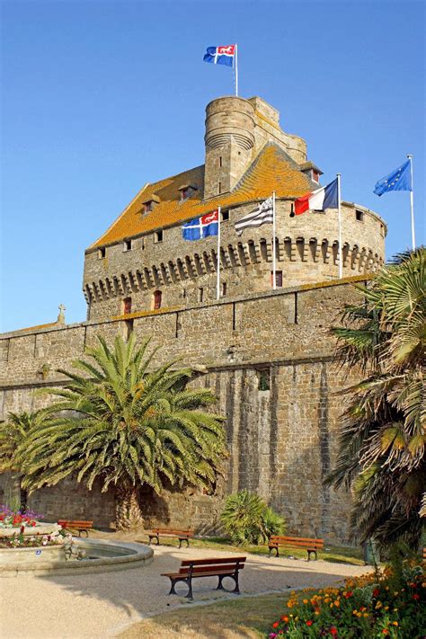 Château De Saint Malo Saint Malo Structurae