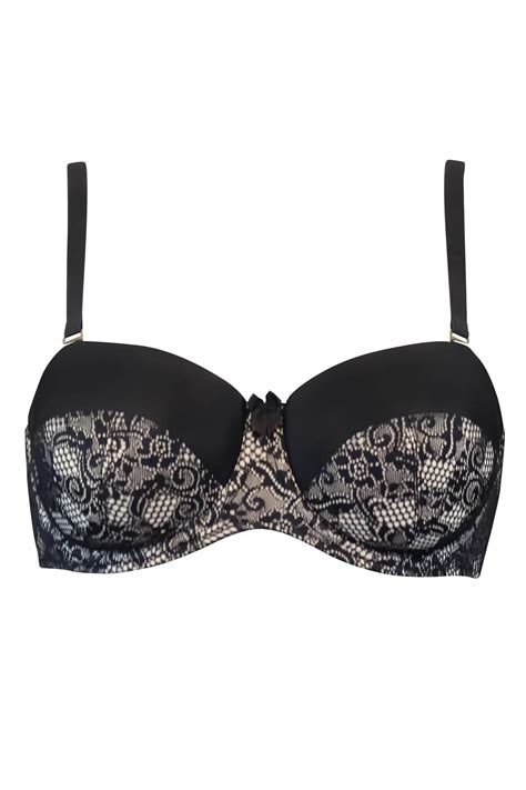 Charnos Superfit Lace Strapless Padded Bra Pour Moi Superfit Lace