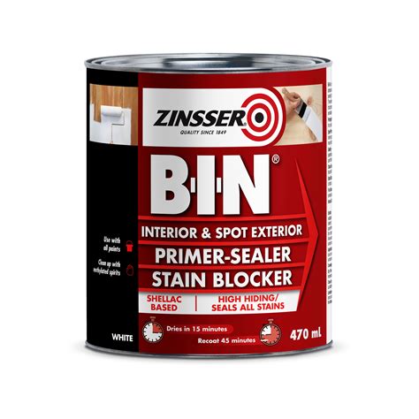 Zinsser 470ml B I N Primer Sealer Stain Killer Bunnings Australia