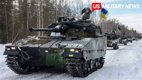 swedish cv90 fighting vehicle in ukraine will the little viking surprise youtube