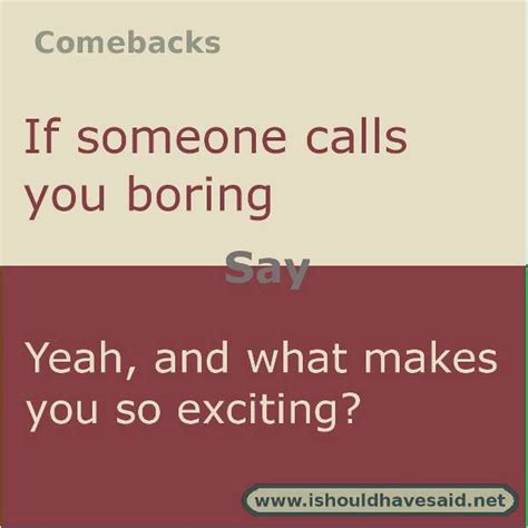 So let's get to your cucina and get started, shall we? Use this comeback if someone calls you boring. Check out ...