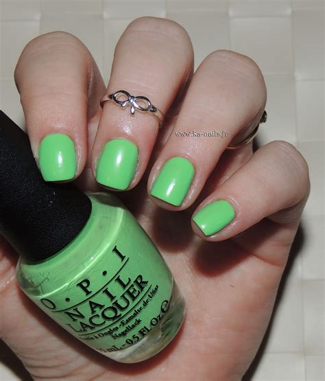 You Are So Outta Lime Nl N Opi Cute Nails Nails Nail Polish