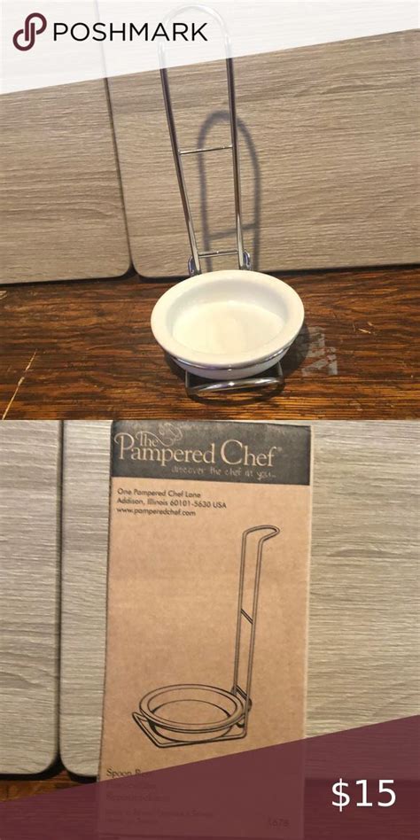 Pampered Chef Spoon Rest Pampered Chef Kitchen Cooking Utensils Chef