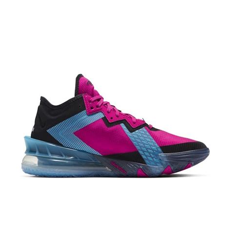 Nike Lebron 18 Low Neon Nights Basketball Shoe Pink Cv7562 600