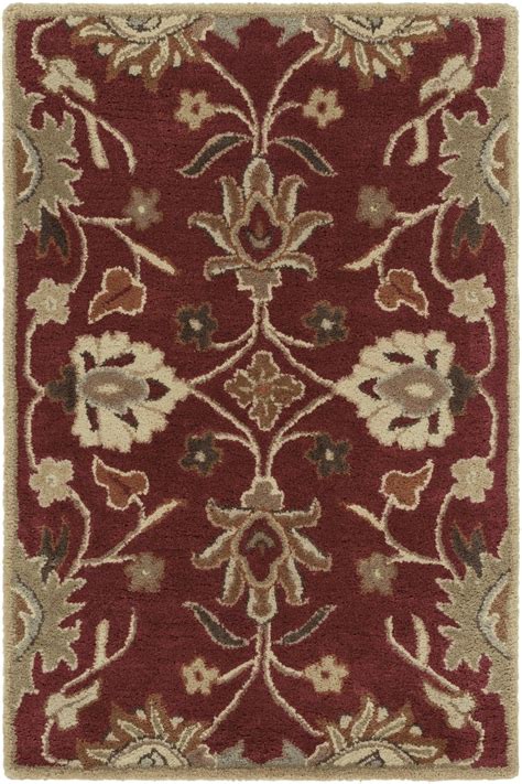 Markandday Area Rugs 2x3 Eckville Traditional Burgundy Area Rug 2 X 3
