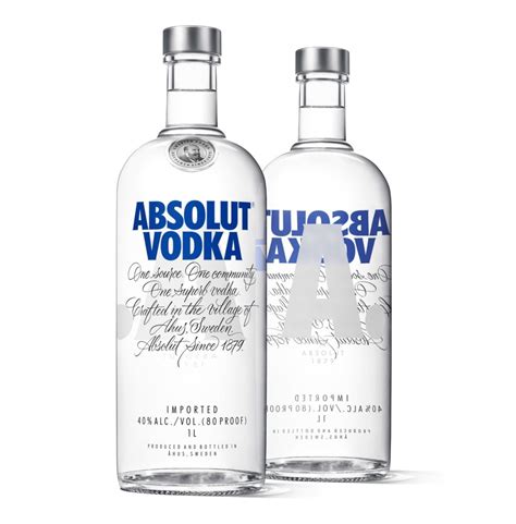 Absolut Vodka The History Of A Unique And Timeless Packaging Swedbrand