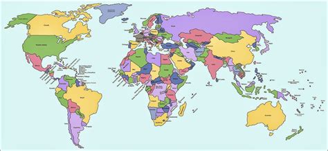 Mapamundi Pol Tico Mapas Para Descargar E Imprimir Im Genes Totales IMAGESEE