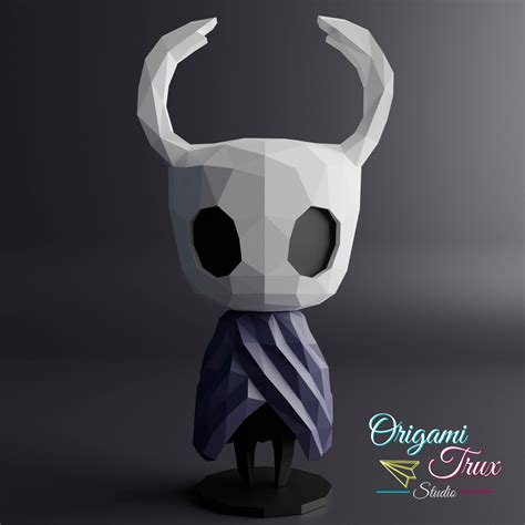 Hollow Knight Papercraft Template A4 Etsy Finland