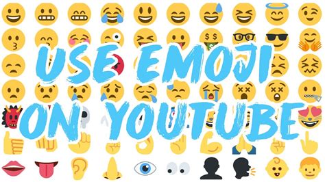 Emoji On Youtube ️ Titles And Text Chung Dha