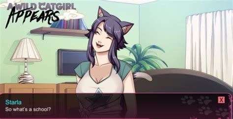 A Wild Catgirl Appears Cheeky New Visual Novel Coming To