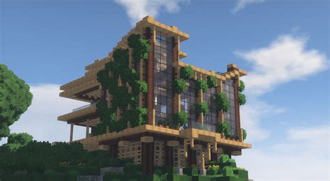 Minecraft house ideas | floating houses the tony stark house. Made a good ol' eco house if anyone remembers these. : Minecraft