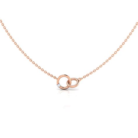 Buy Interlinked Loops Chain Necklace Online Caratlane