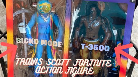 Travis Scott Fortnite Action Figure Review Youtube
