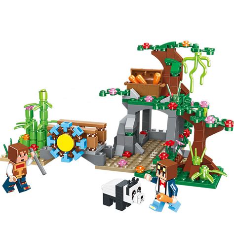 Minecraft The The Panda Tree House Lego Compatible Assembly Building