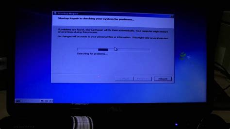 Dell Vostro 1015 Windows 7 Error Load In Recovery Mode Youtube