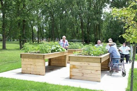 Wheelchair Accessible Raised Planting Beds Image To U