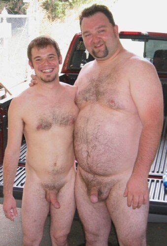 Father Son Naked Together