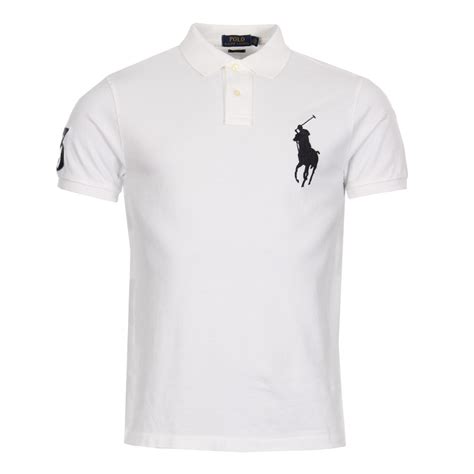 Polo Shirt Big Pony White Polo Ralph Lauren