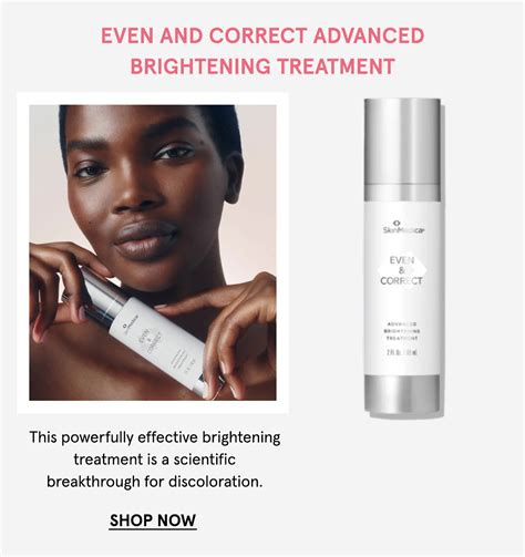 Introducing Even And Correct From Skinmedica Dermstore