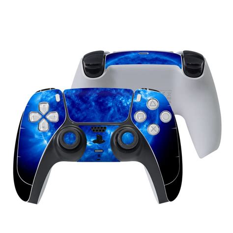 The contrast between black and sony playstation 5 dualsense wireless controller. Sony PS5 Controller Skin - Blue Giant | DecalGirl