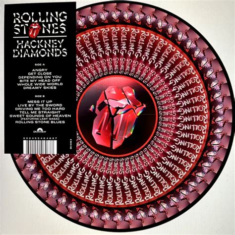 The Rolling Stones Hackney Diamonds Zoetrope Picture Disc Vinyl Lp