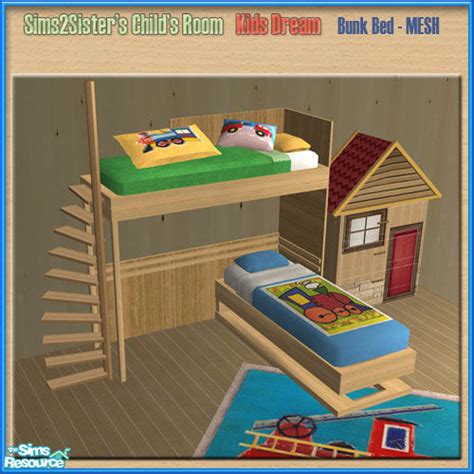 Sims 2 Bunk Beds