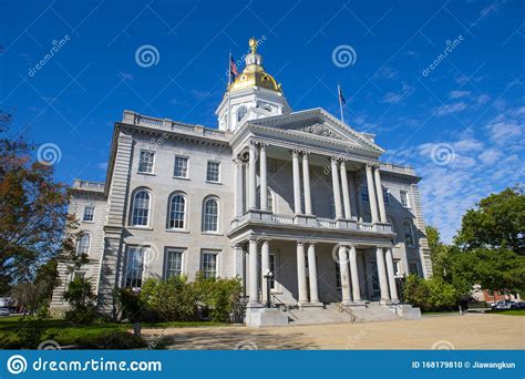 New Hampshire State House Concord Nh Usa Stock Photo Image Of