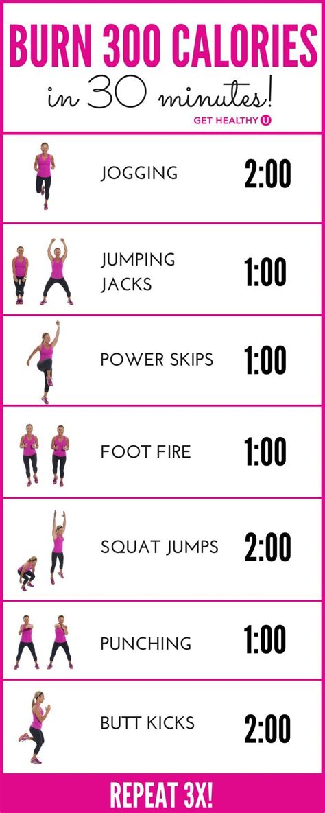 Burn 300 Calories With This Bodyweight Workout 30 Minute