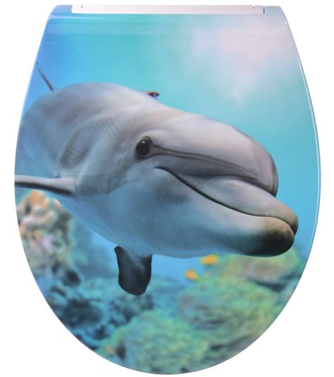 Soft Close Toilet Seat Flat Dolphin A774791