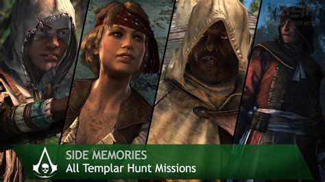 Assassin S Creed Black Flag Side Memories All Templar Hunt