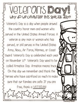 veterans day memorial day activities by raradt tpt