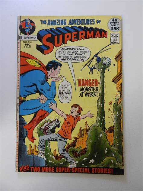 Superman 246 1971 Fn Condition Comic Books Bronze Age Dc