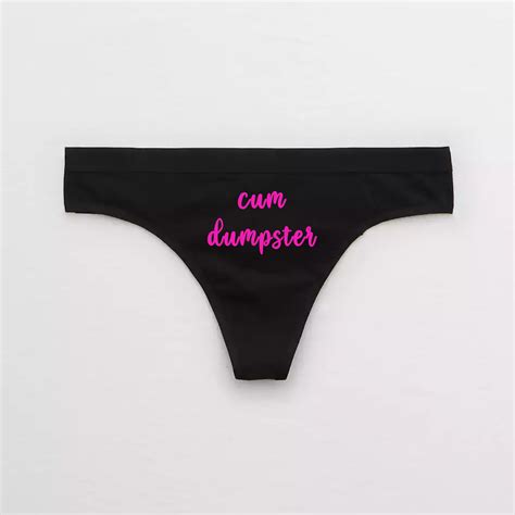 Cum Dumpster Thong Celestial Red Shop