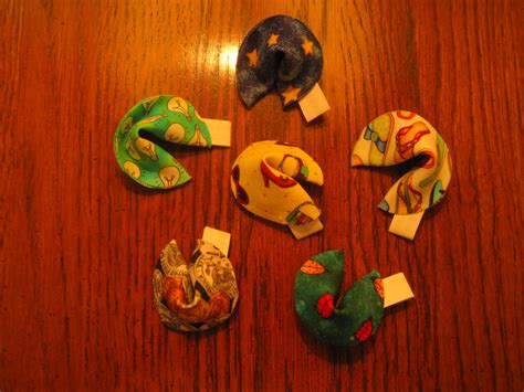 Create Every Day Fabric Fortune Cookies March 12 2012