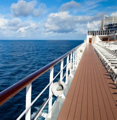Cruise Ship Deck Travel Off Path