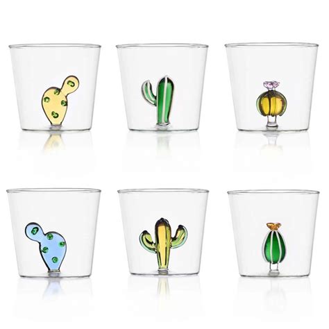 Cactus Glass Ichendorf Desert Plant Cactus Glass Original Glasses