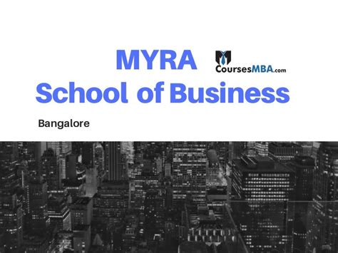 Myra School Of Business