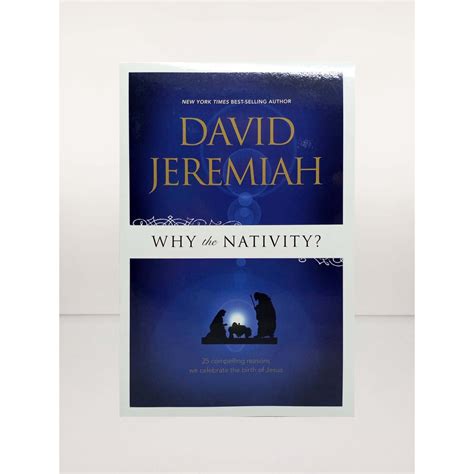Why The Nativity Softcover By David Jeremiah Shopee Philippines